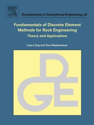 cover image of Fundamentals of Discrete Element Methods for Rock Engineering